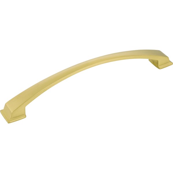 Jeffrey Alexander 192 mm Center-to-Center Brushed Gold Arched Roman Cabinet Pull 944-192BG